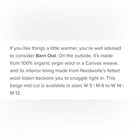 NWOT Wildling Barn Owl EU 43 - Picture 7 of 8